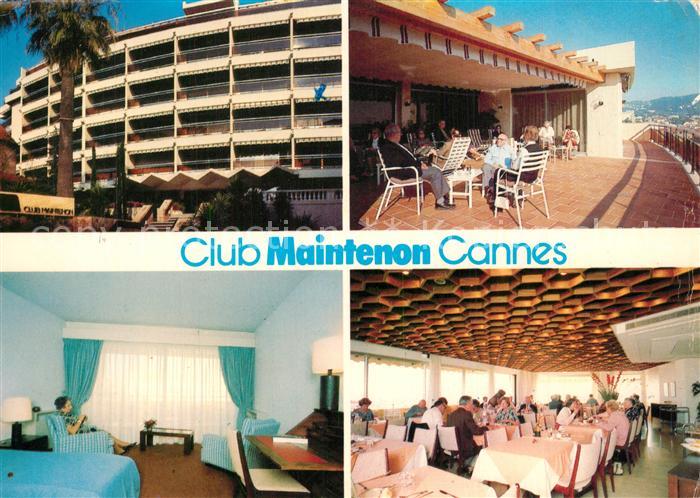 Cannes Alpes-Maritimes Club Maintenon Chambre Restaurant Terrasse