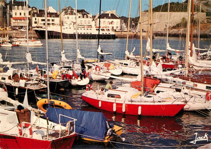 Belle-Ile-en-Mer Port du Palais Yachts Voiliers