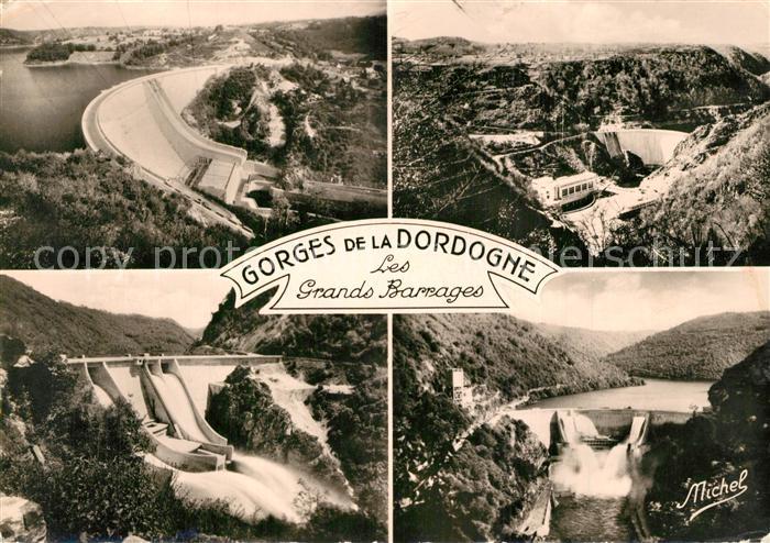 Saint-Denis-les-Martel Gorges de la Dordogne les grands barrag