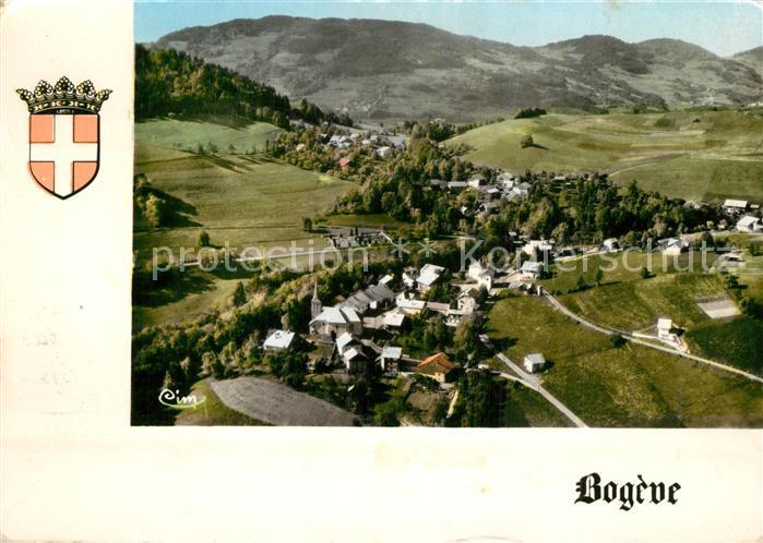 Bogeve Cure d air et Sports d'hiver vue aérienne