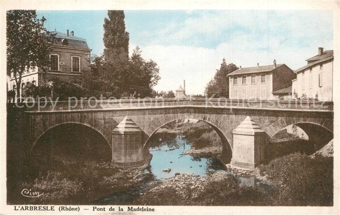L Arbresle Pont de la Madeleine