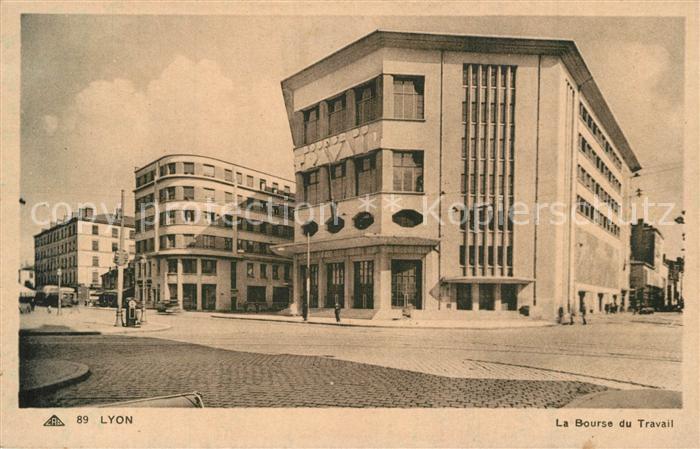Lyon France La Bourse du Travail
