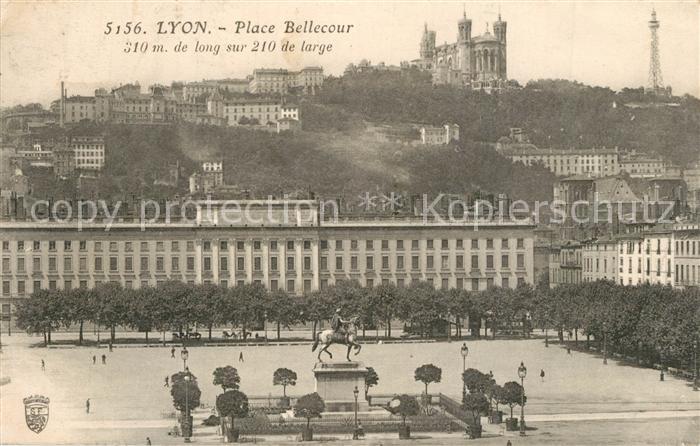 Lyon France Place Bellecour