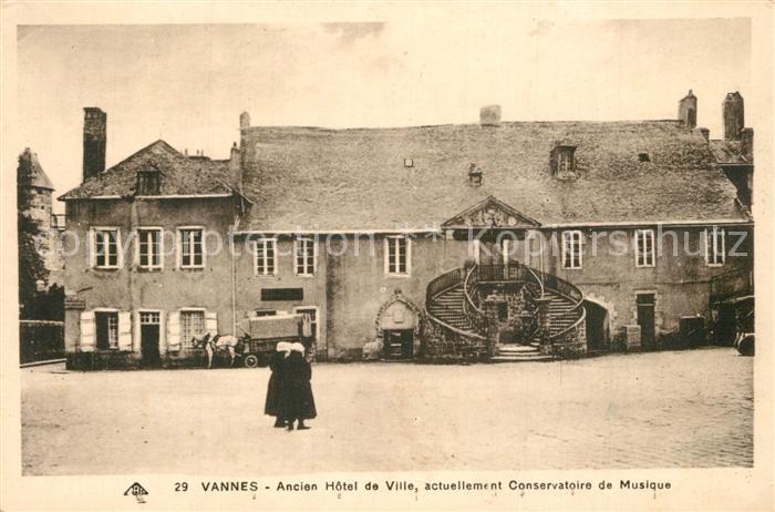 Vannes 56 Ancien Hotel de Ville actuellement Conservatoire de Musique