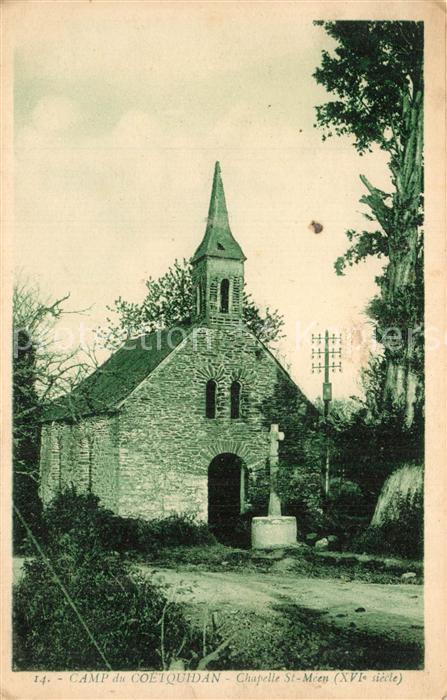Coetquidan Camp du Coetquidan Chapelle St Meen