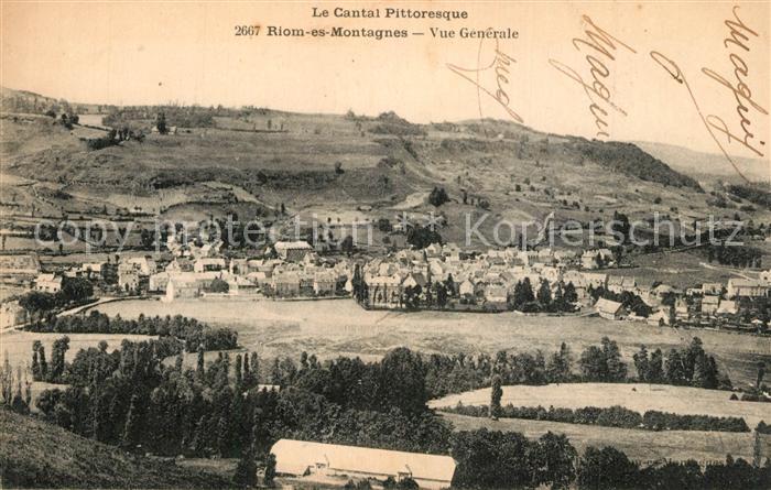 Riom-es-Montagnes Vue generale