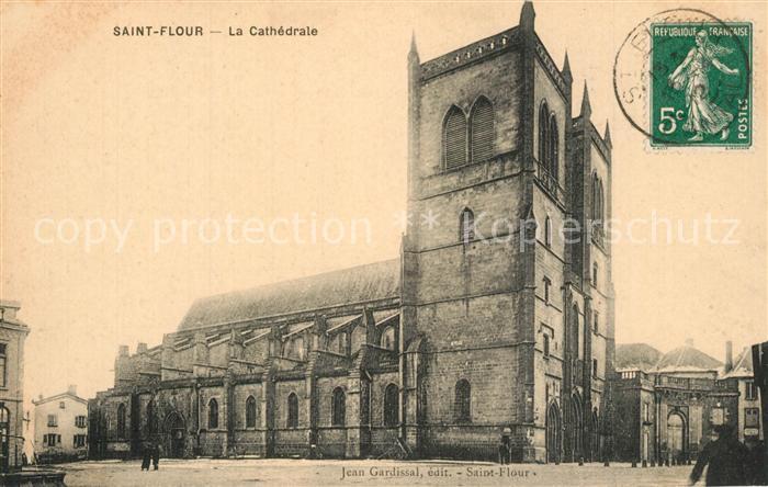 Saint-Flour Cantal La Cathedrale