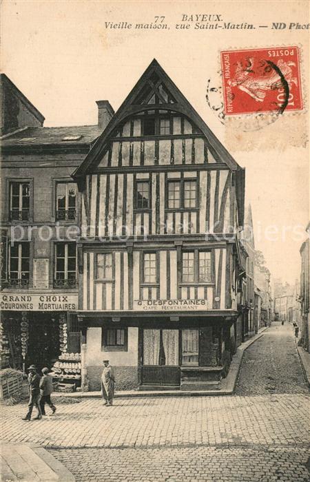 Bayeux Vieille maison rue Saint Martin