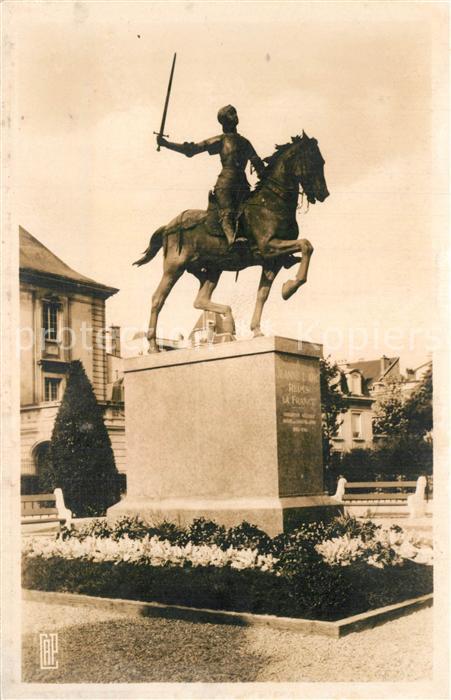 Reims Champagne Ardenne Statue de Jeanne d_Arc