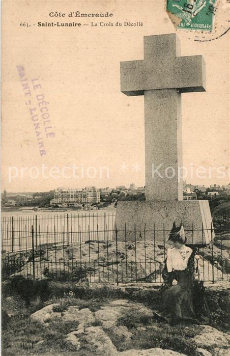 Saint-Lunaire La Croix du Decolle