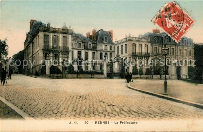 Rennes Ille-et-Vilaine La Prefecture