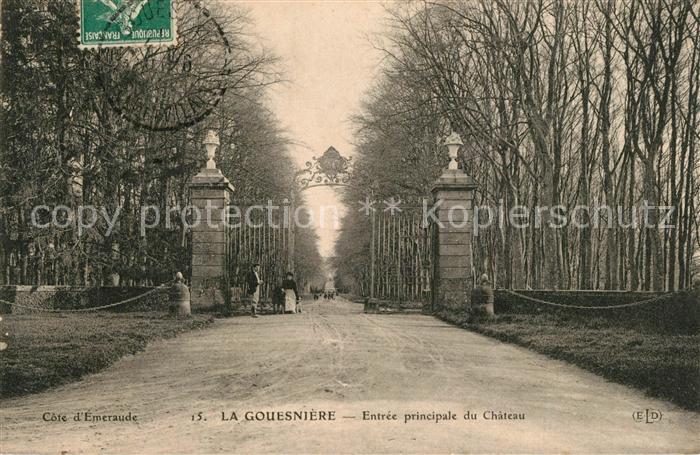 La Gouesniere Entree principale du Chateau