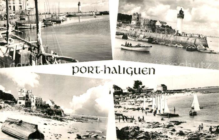 Quiberon Morbihan Port Haliguen abrite des vents est la r