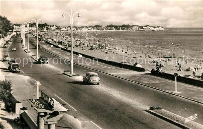 Pornichet Vue generale sur la plage