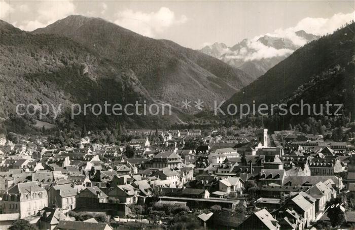 Luchon Superbagneres Vue generale l'ete