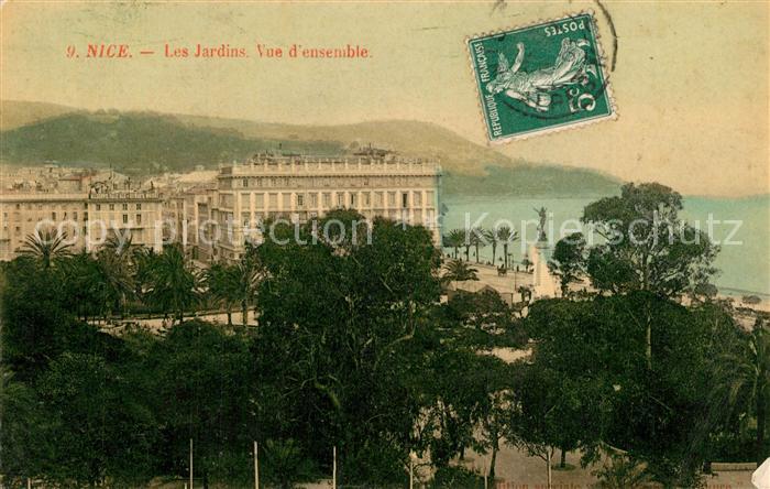 Nice Alpes Maritimes Les Jardins Vue d ensemble