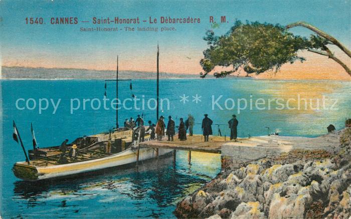 Cannes Alpes-Maritimes Saint Honorat Le Debarcadere