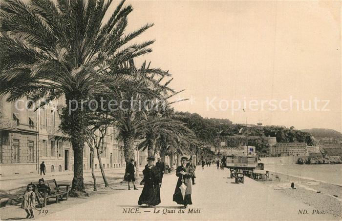 Nice Alpes Maritimes Le Quai du Midi