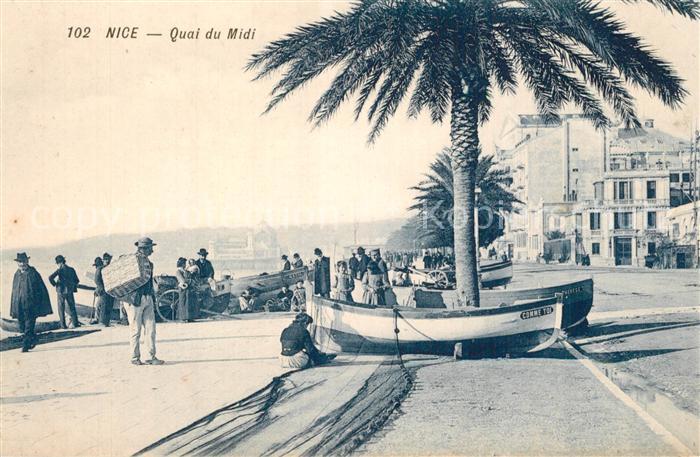 Nice Alpes Maritimes Quai du Midi