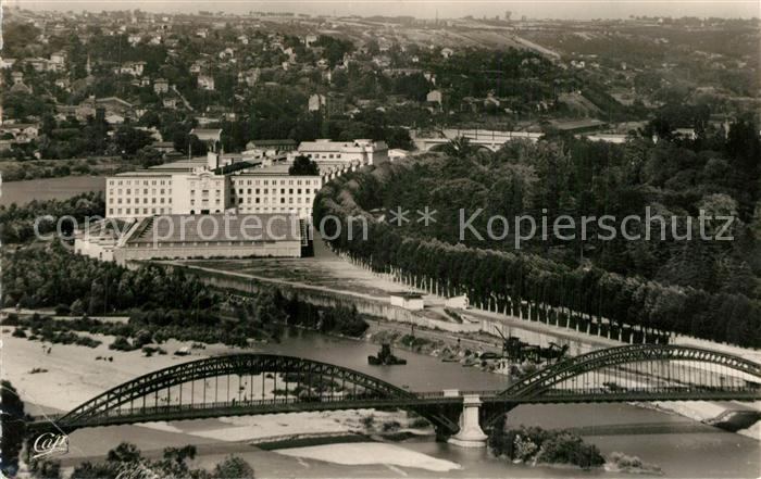 Lyon France Pont de la Boucle et le Palais de la Foire