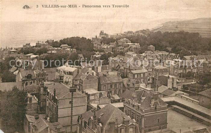 Villers-sur-Mer Panorama vers Trouville