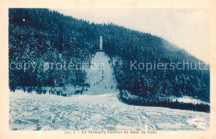 Lans-en-Vercors Le Tremplin Federal de Saut de Lans