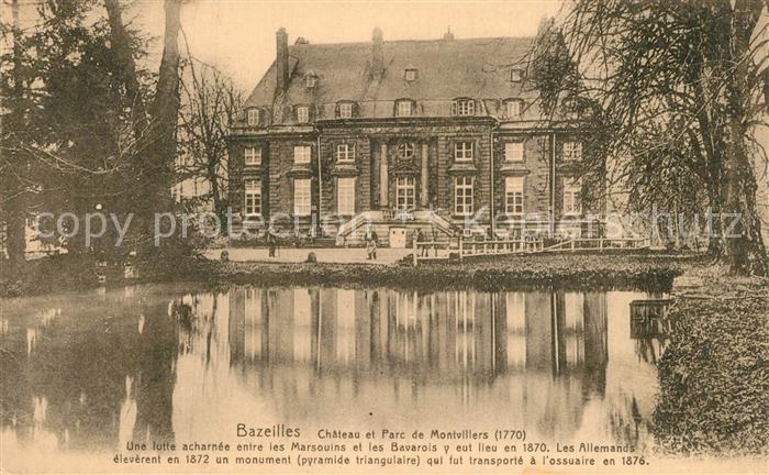 Bazeilles Chateau et Parc de Montvillers