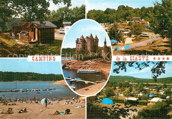 Bort-les-Orgues Plage sur les bords du barrage