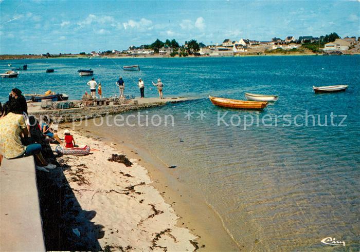 Plouhinec Morbihan Le Port Magouer Vue sur Etel