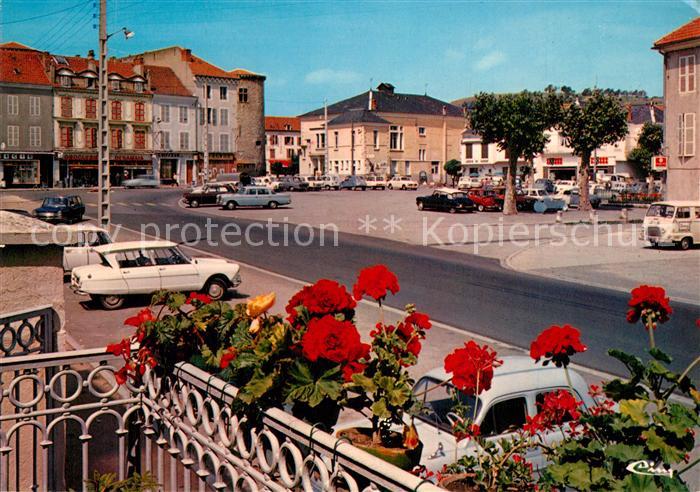 Gannat La place Pasteur