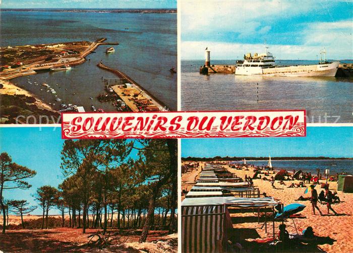 Le Verdon-sur-Mer Vue generale sur le Port La Foret pres