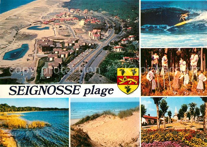 Seignosse Vue aerienne Vue partielle