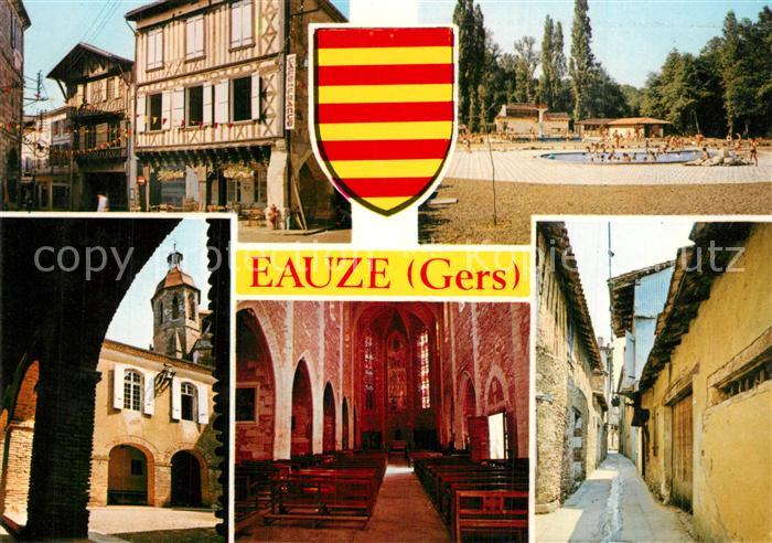 Eauze Capitale de l’Armagnac Vieilles Maisons Piscine Cloitre Cathedrale Rue Rab