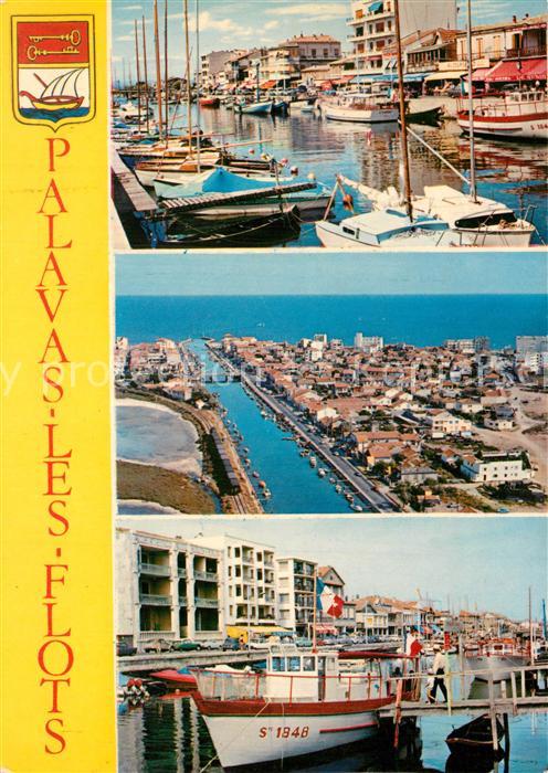 Palavas-les-Flots Herault Le Port Vue aerienne