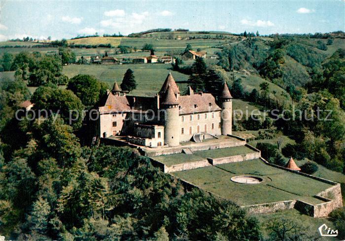 Virieu sur Bourbre Vue aerienne aerienne Le Chateau