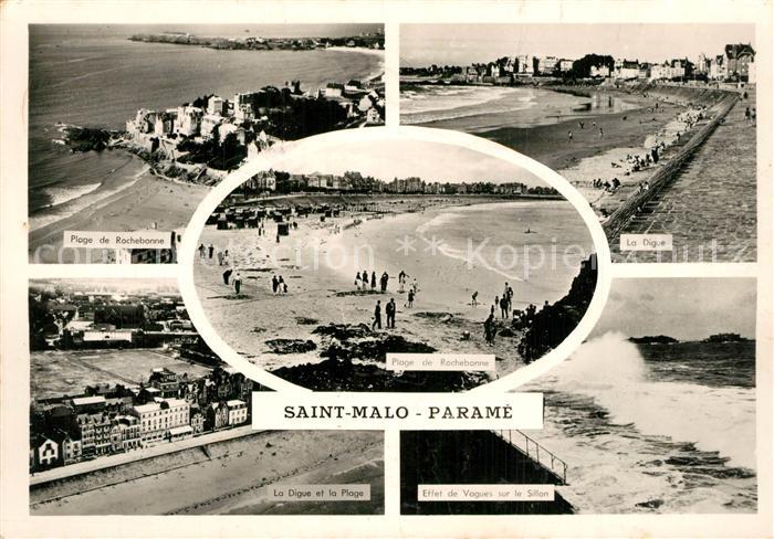 Parame Plage de Rochebonne La Digue et la Plag