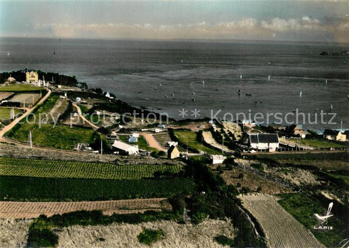 Cancale Port Mer Le Camping Pointe du Grouin et le Chateau de Barbe Brulee