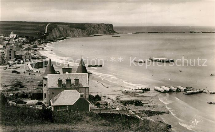 Arromanches-les-Bains Port de la Liberation Vue generale du Port