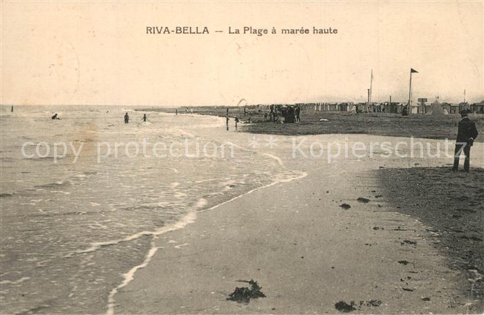 Riva-Bella La Plage a maree haute
