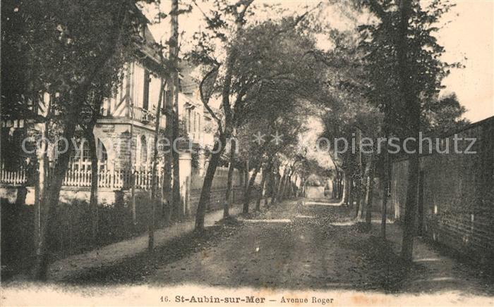 Saint-Aubin-sur-Mer Calvados Avenue Roger