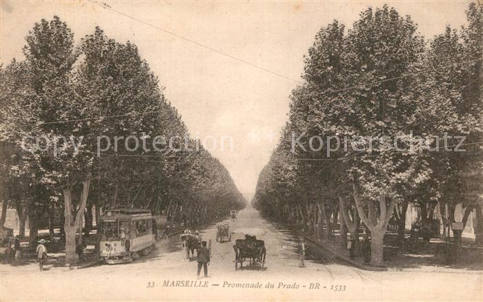 Marseille Bouches-du-Rhone Promenade du Prado