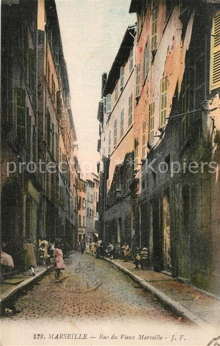 Marseille Bouches-du-Rhone Rue du Vieux Marseille