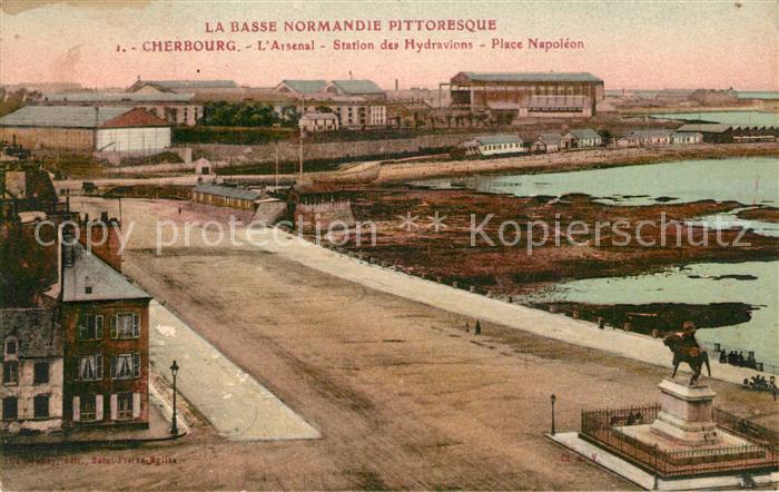 Cherbourg Arsenal Station des Hydravions Place Na