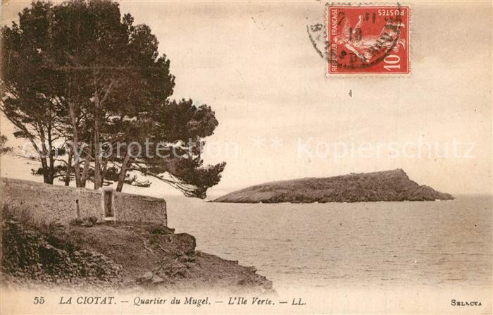 La Ciotat Quartier du Mugel Ile Verte