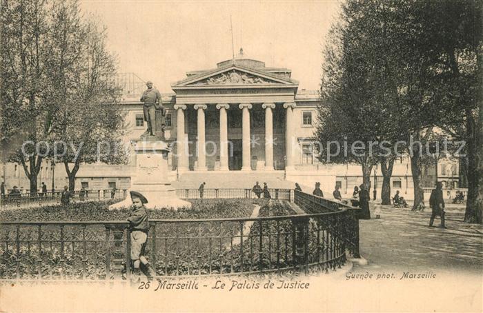 Marseille Bouches-du-Rhone Le Palais de Justice