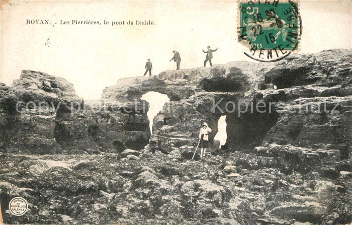 Royan 17 Les Pierrieres le pont du Diable