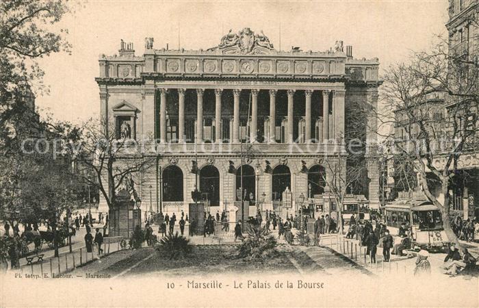 Marseille Bouches-du-Rhone Le Palais de la Bourse