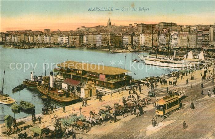 Marseille Bouches-du-Rhone Quai des Belges