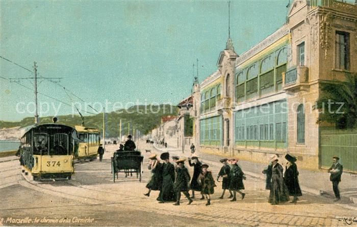Marseille Bouches-du-Rhone Chemin de la Corniche