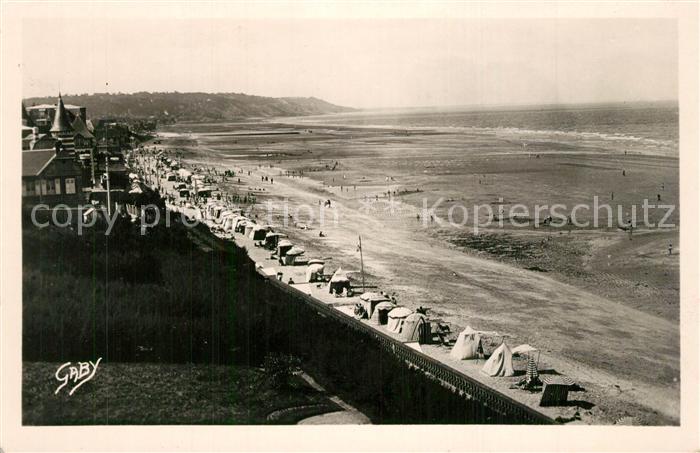 Blonville-sur-Mer Vue generale de la Plage